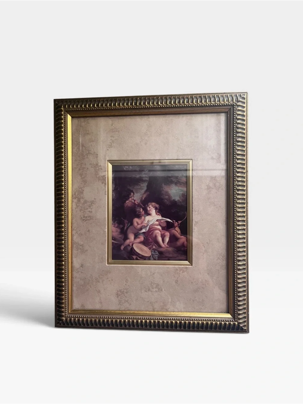 Vintage Cherubs Angels Art Painting